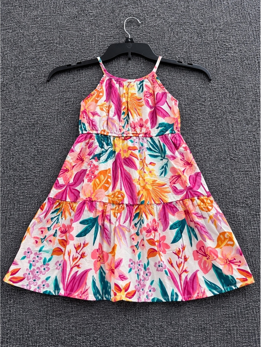 Jumping Beans All-Day-Play Floral Dress for Girls 3T